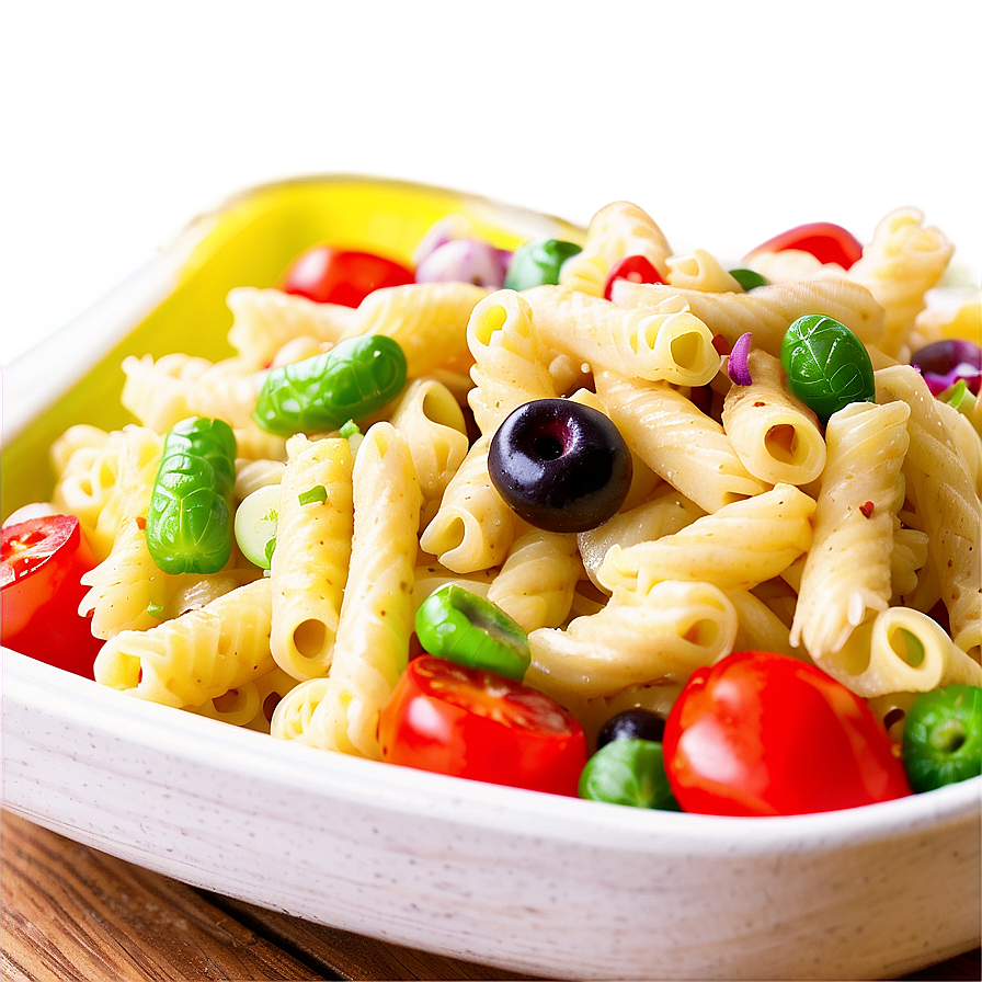 Macaroni Pasta Salad Png 1