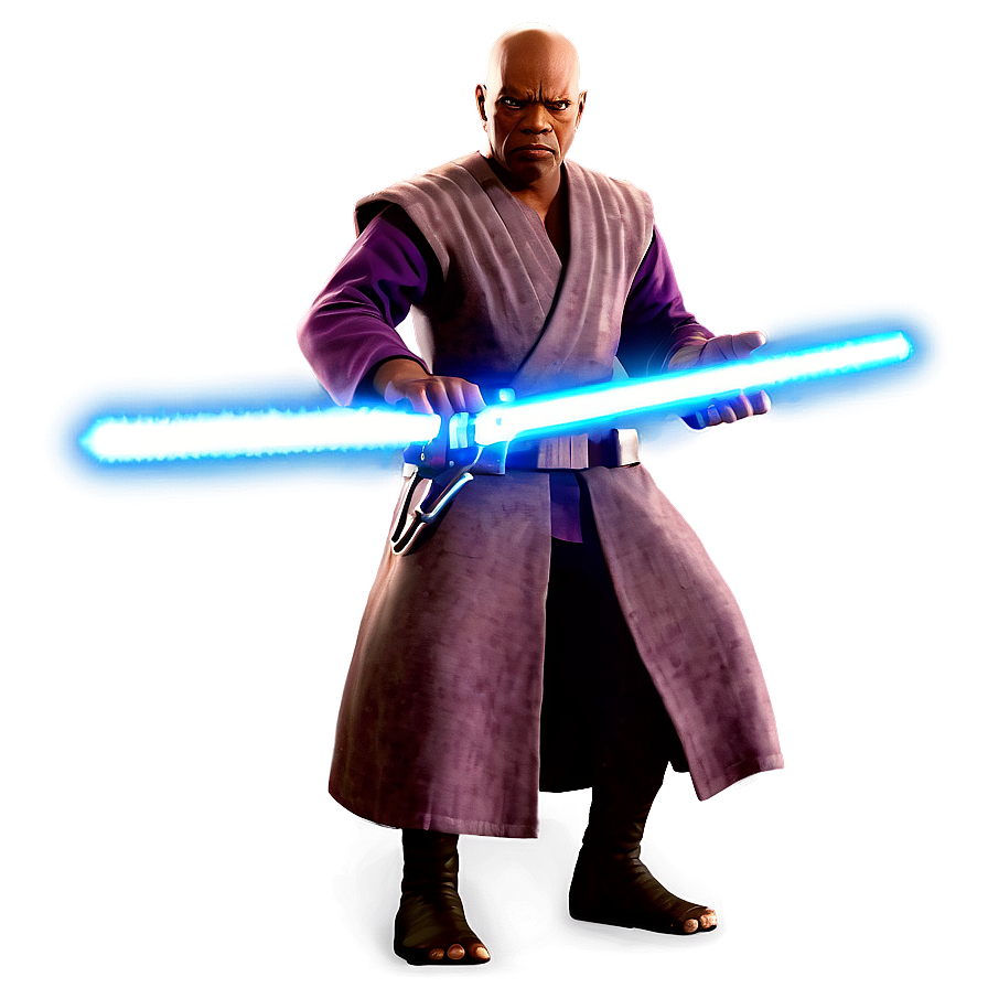 Mace Windu Clone Wars Png Xqp