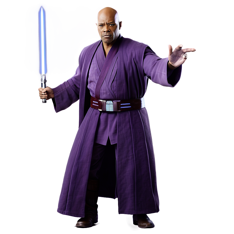 Mace Windu Dark Background Png 06242024