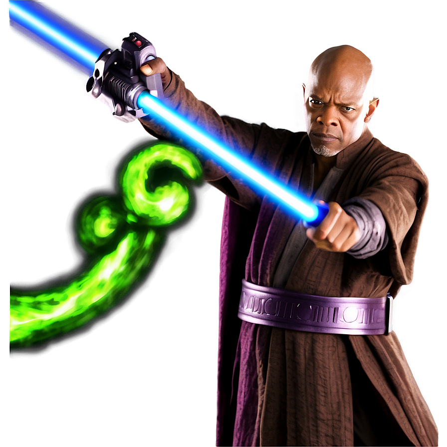 Mace Windu Movie Scene Png Rkx