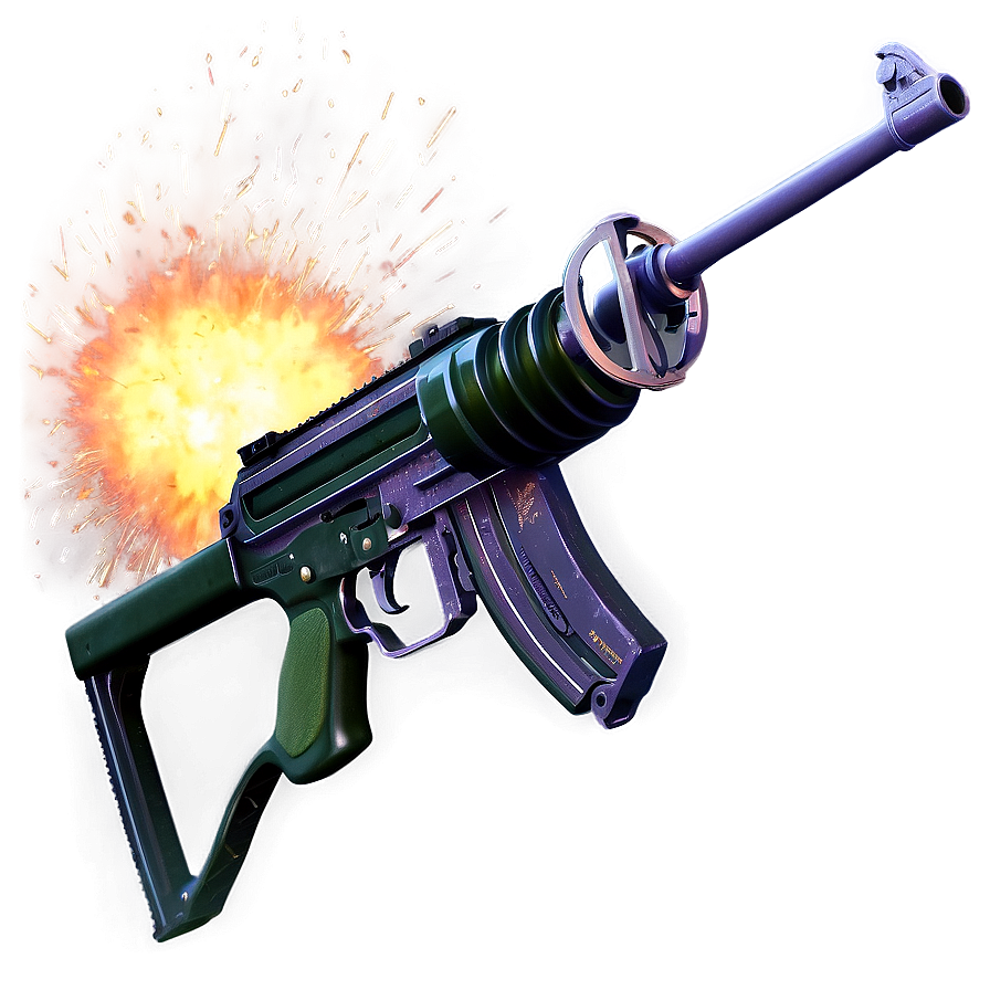 Machine Gun Burst Png Mxx