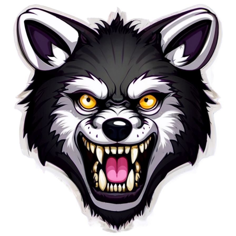 Mad Wolf Cartoon Png Lux