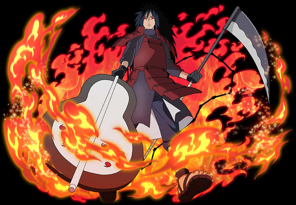 Madara Uchiha Flaming Power