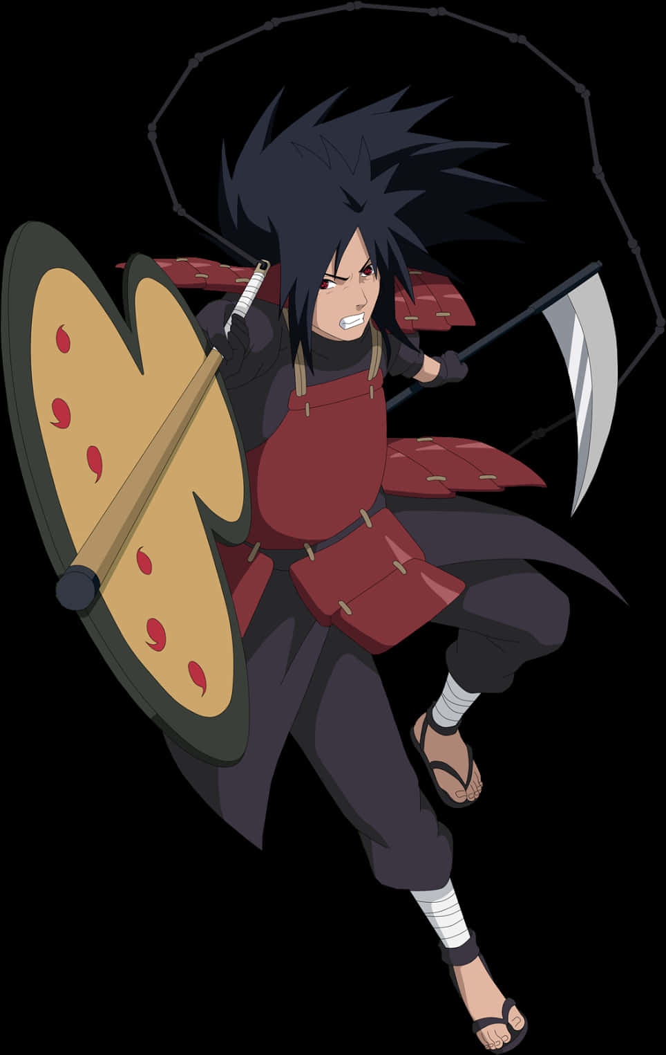 Madara Uchiha Readyfor Battle