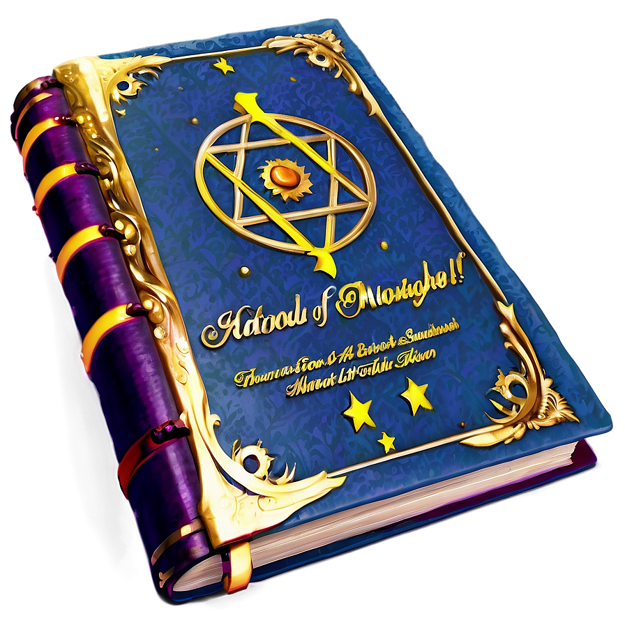 Magic Book Of Shadows Png Aia