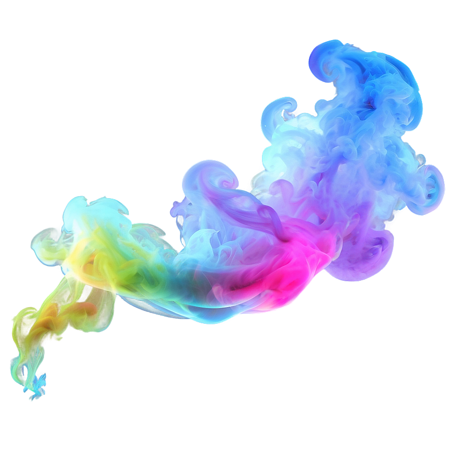 Magic Colorful Smoke Png Jbd