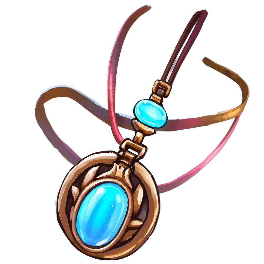 Magic Glowing Amulet Png 48