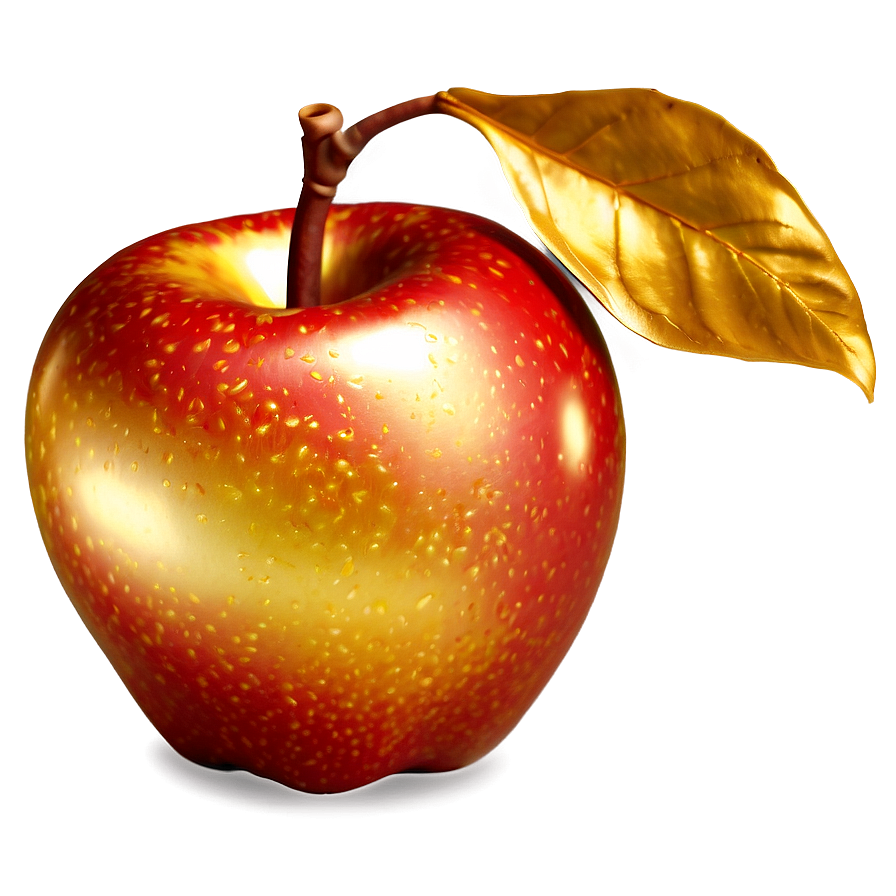 Magic Golden Apple Png 06132024