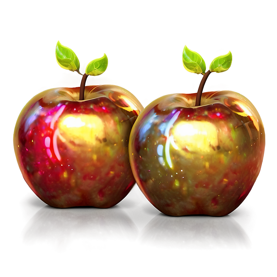 Magic Golden Apple Png 17