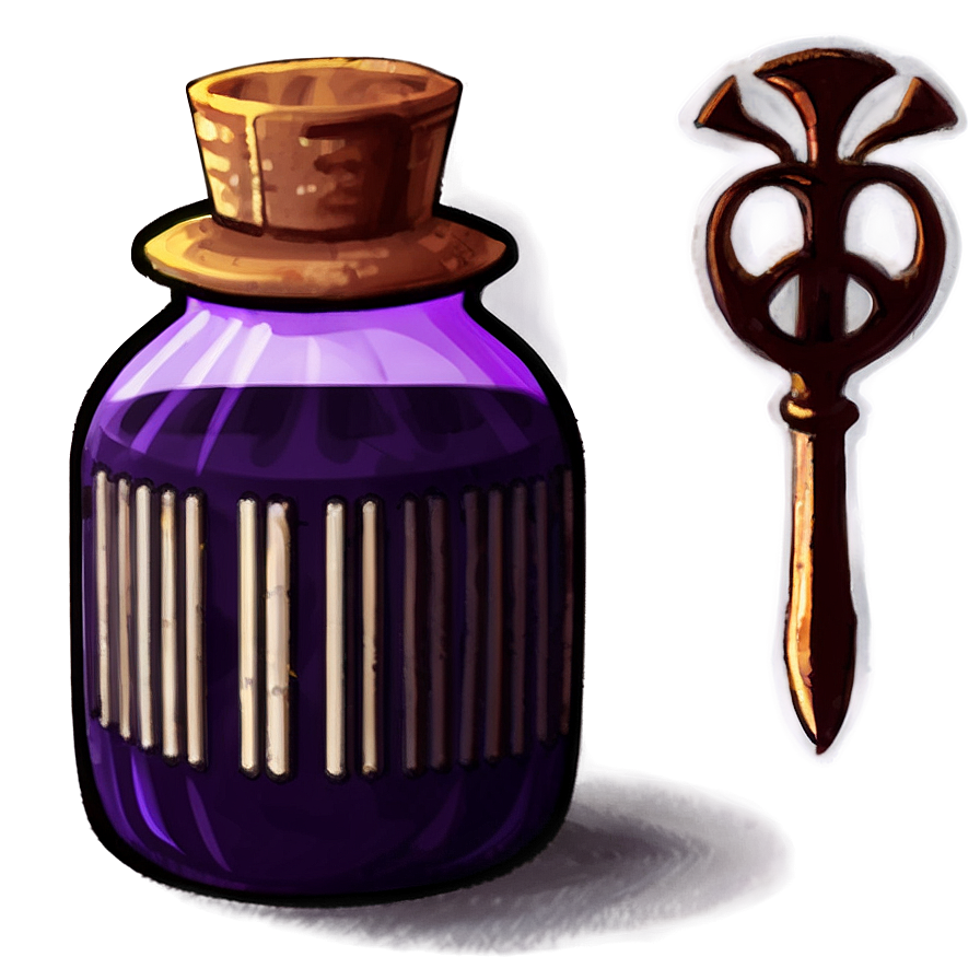 Magic Potion Bottle Png Hjj52