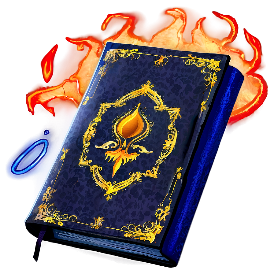 Magic Spell Book Open Png 05062024