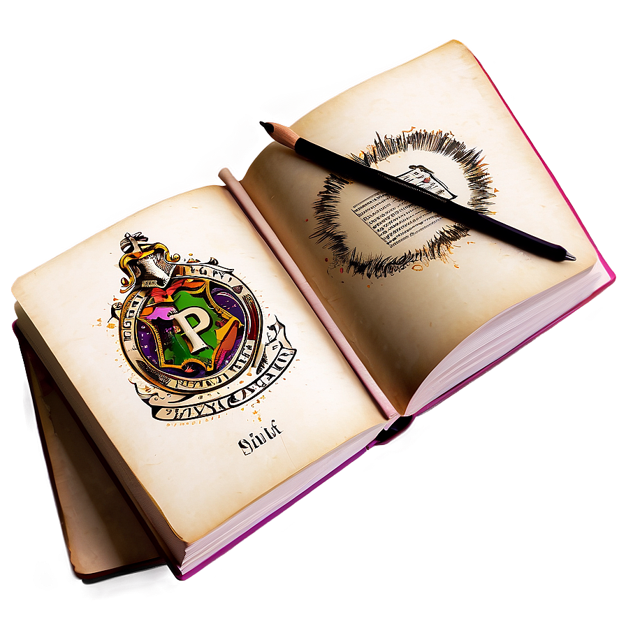 Magic Spell Books From Harry Potter Png Xaa12