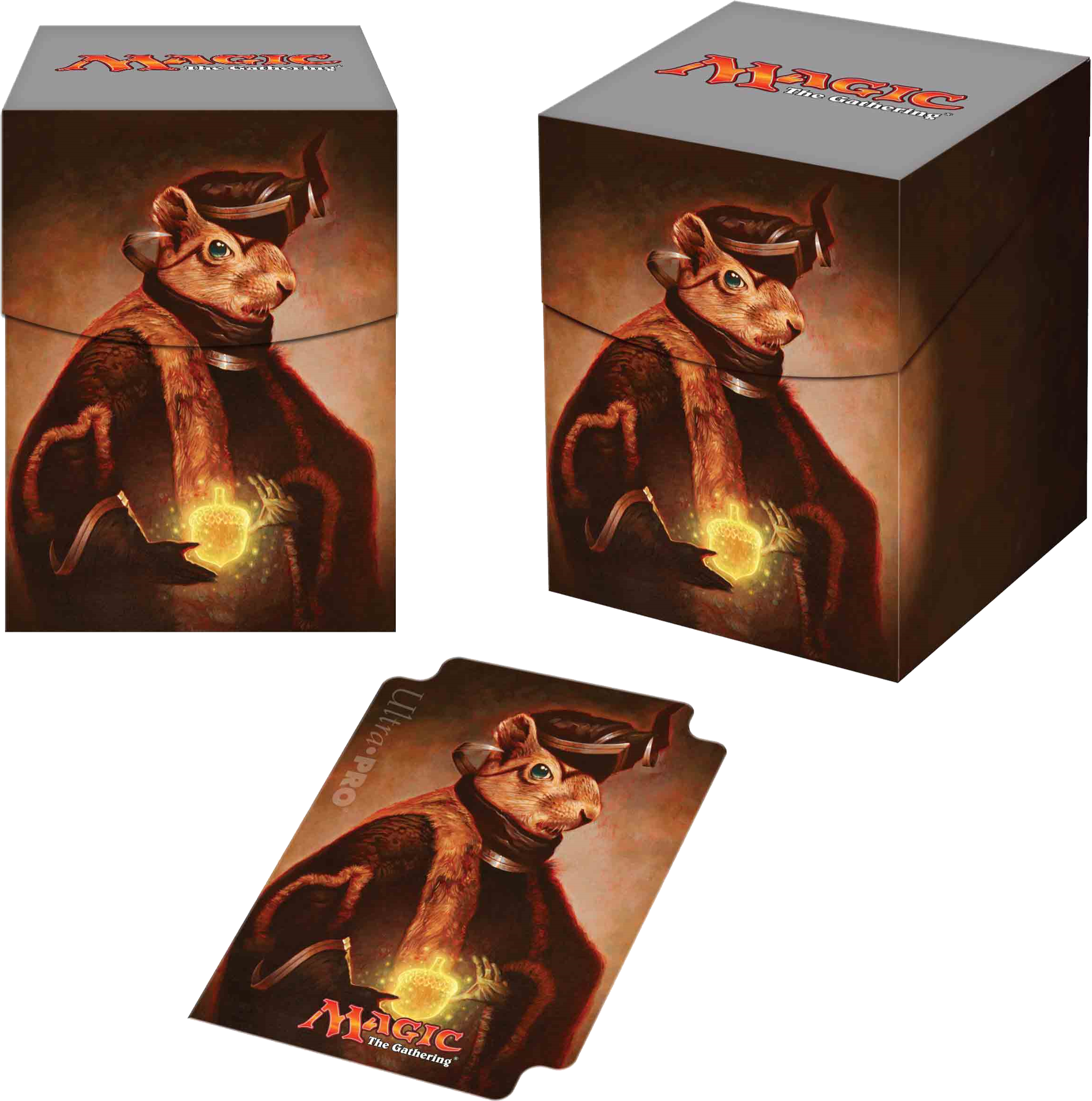 Magic The Gathering Squirrel Wizard Deck Box