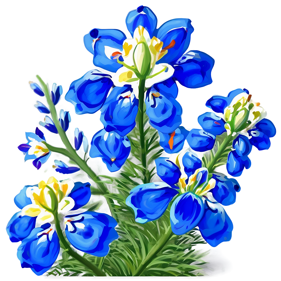 Magical Bluebonnet Landscape Png 76