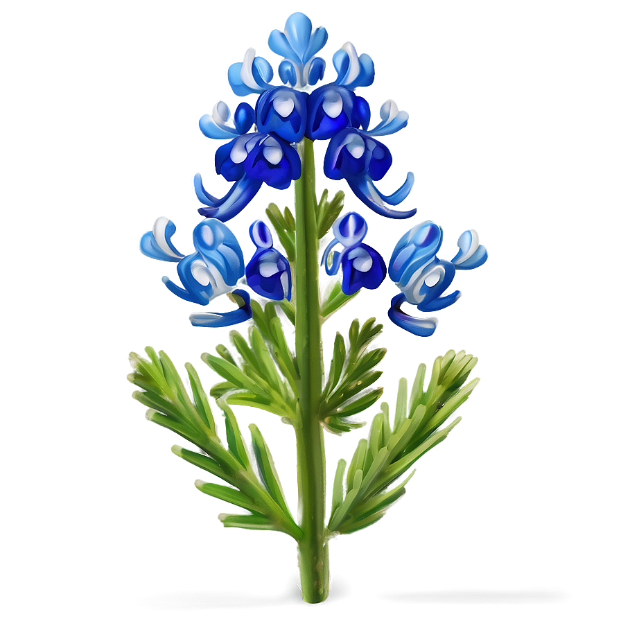 Magical Bluebonnet Landscape Png Acp3