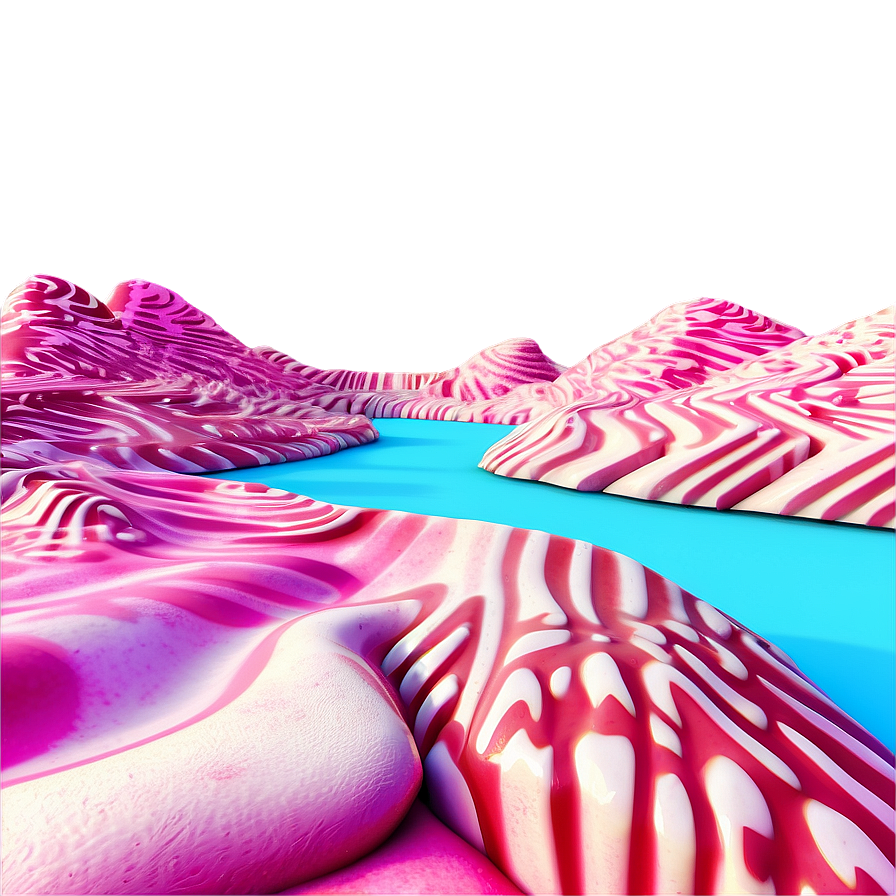 Magical Candyland Landscape Png 64