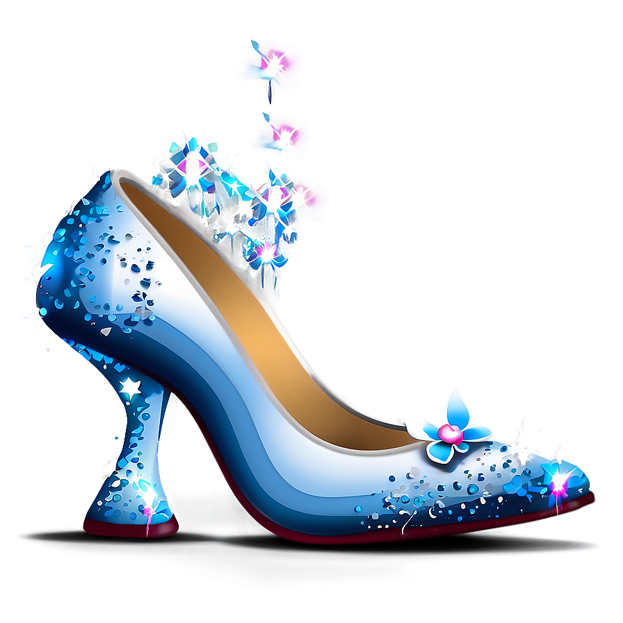 Magical Cinderella Shoe Png Bvd86