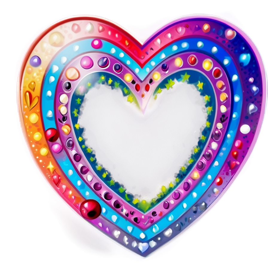 Magical Cute Heart Png Qxl