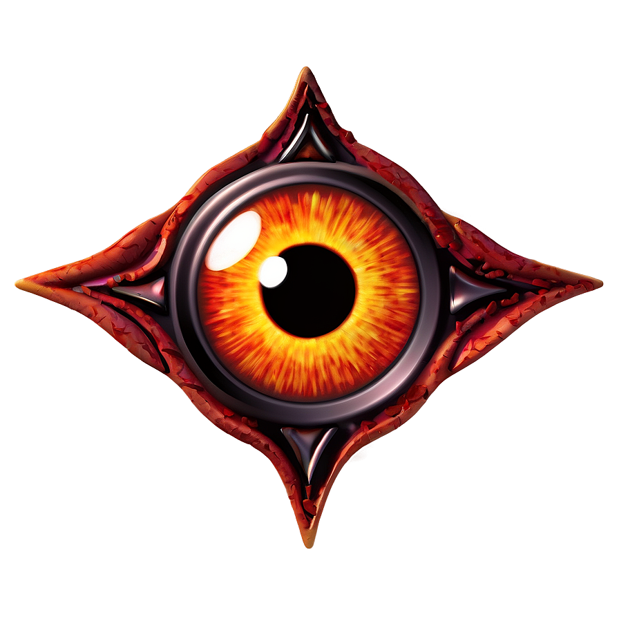 Magical Demon Eyes Symbol Png 56