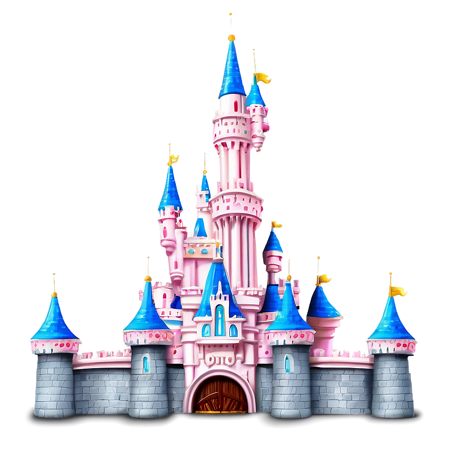 Magical Disney Castle Png Obw