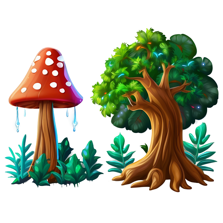 Magical Forest Creatures Clipart Png Ymy