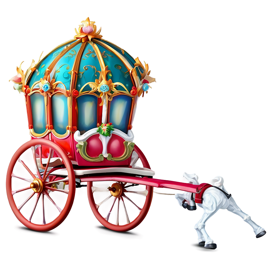 Magical Noel Carriage Png 06292024