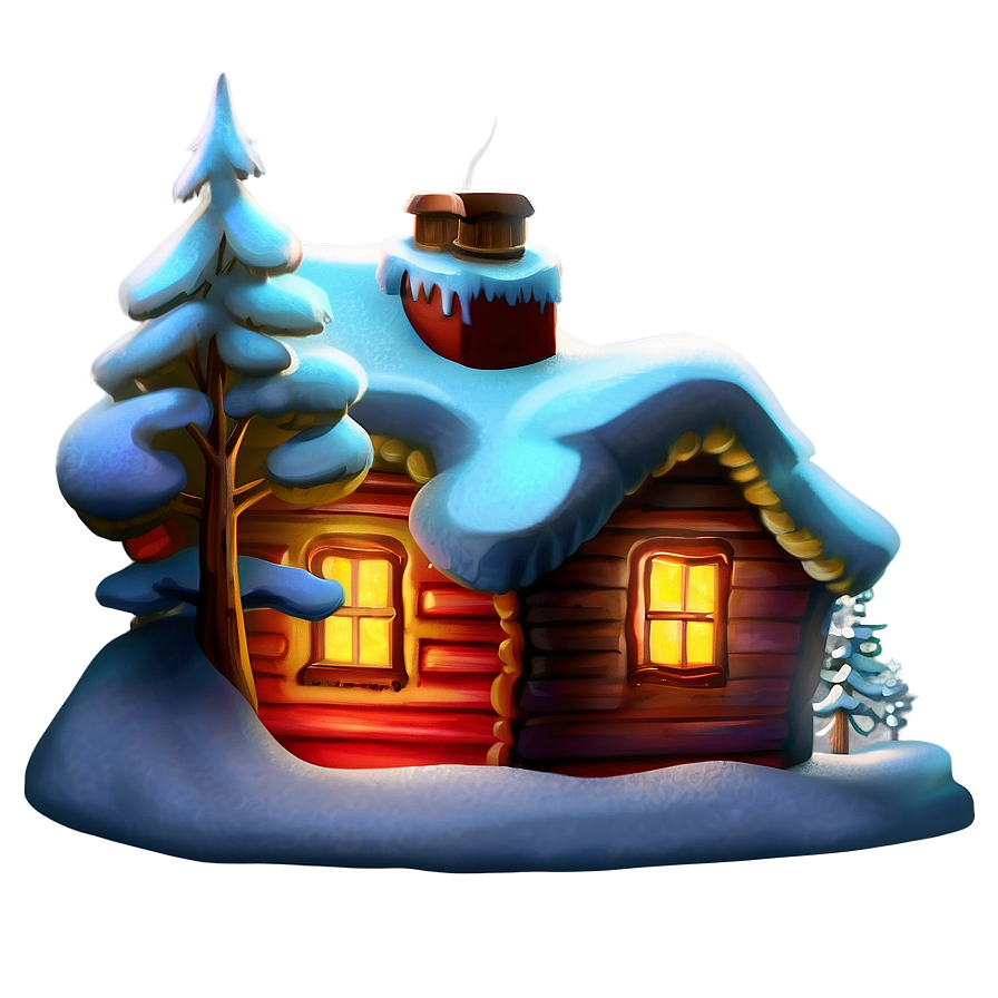 Magical North Pole Scene Png Law