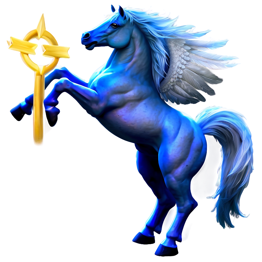 Magical Pegasus Horse Png 06292024