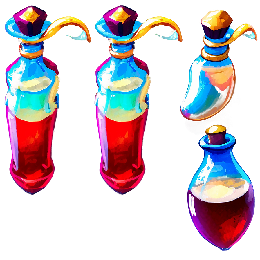 Magical Potion Bottle Png Cig39