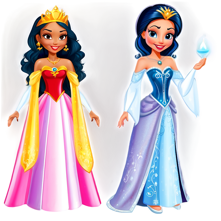 Magical Princesses Characters Png 3