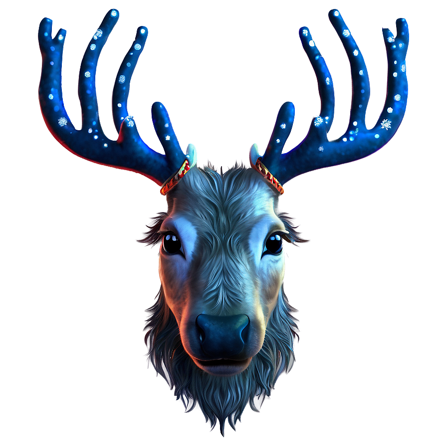 Magical Reindeer Face Png Ilu