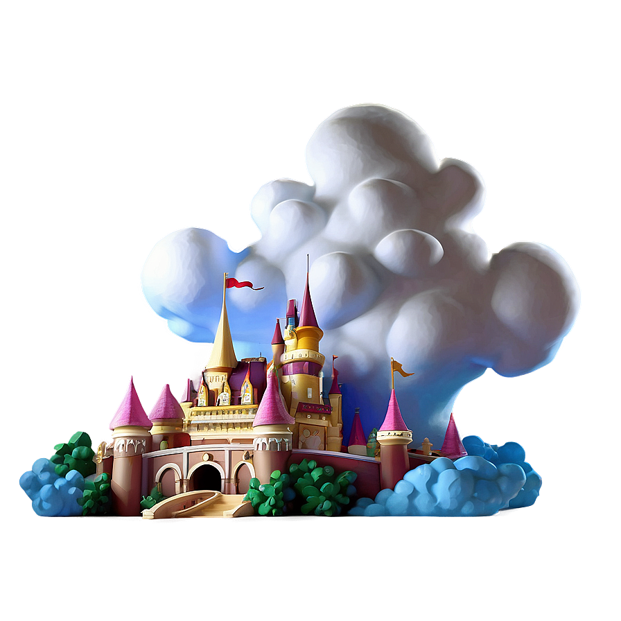 Magical Storm Cloud Magic Kingdom Png 45