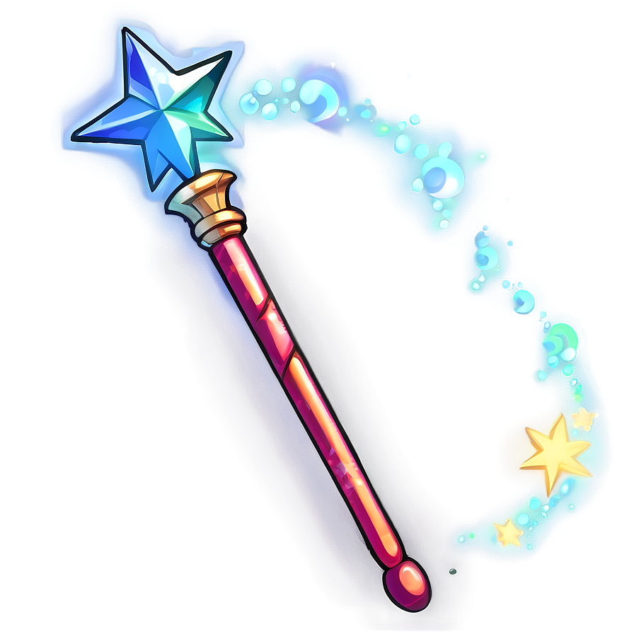 Magical Wand Sticker Png Xgd88