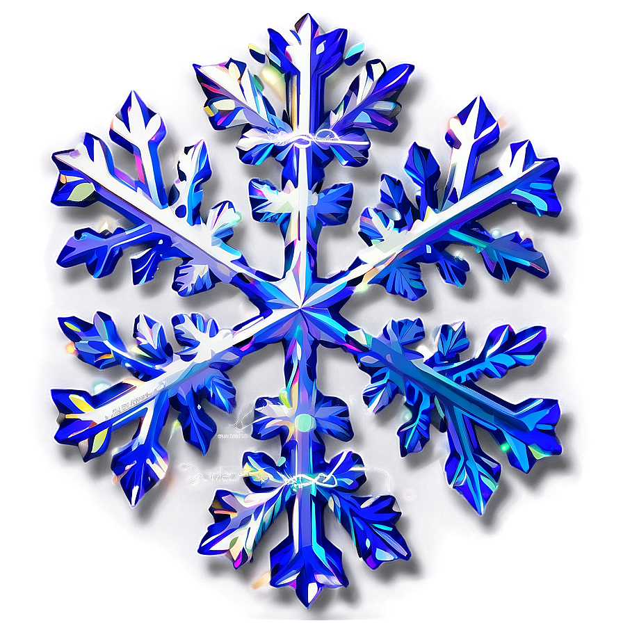 Magical Xmas Snowflakes Png 06242024