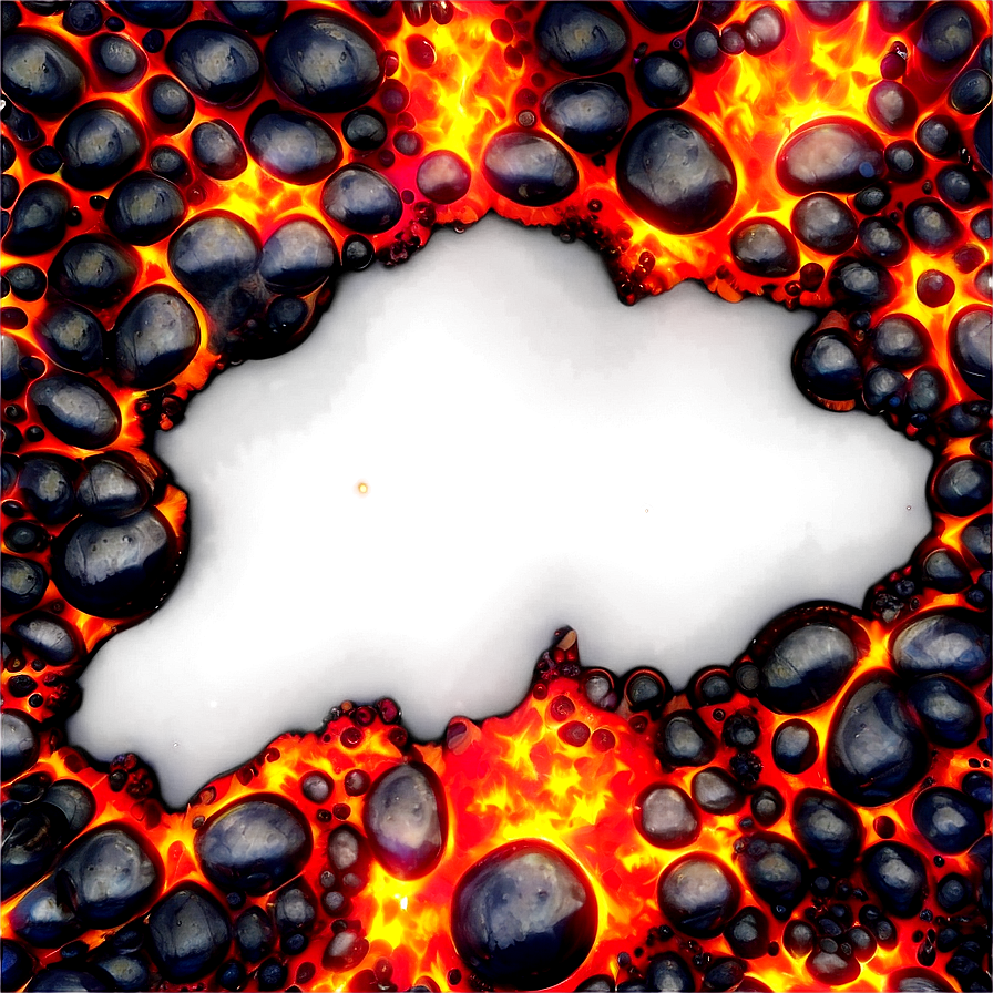 Magma Bubble Texture Png 06292024