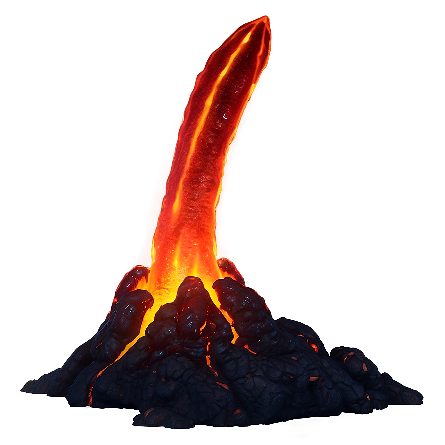 Magma Burning Lava Png 89