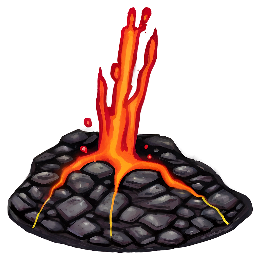 Magma Natural Phenomenon Png 06292024