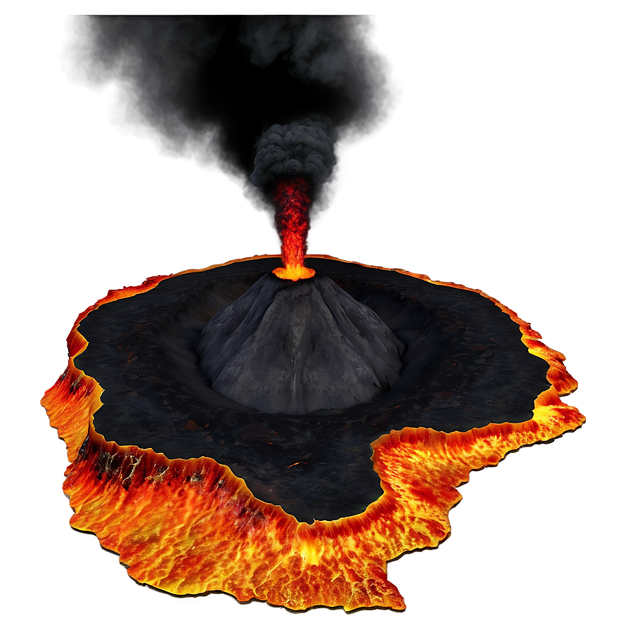 Magma Volcanic Activity Png Scu42