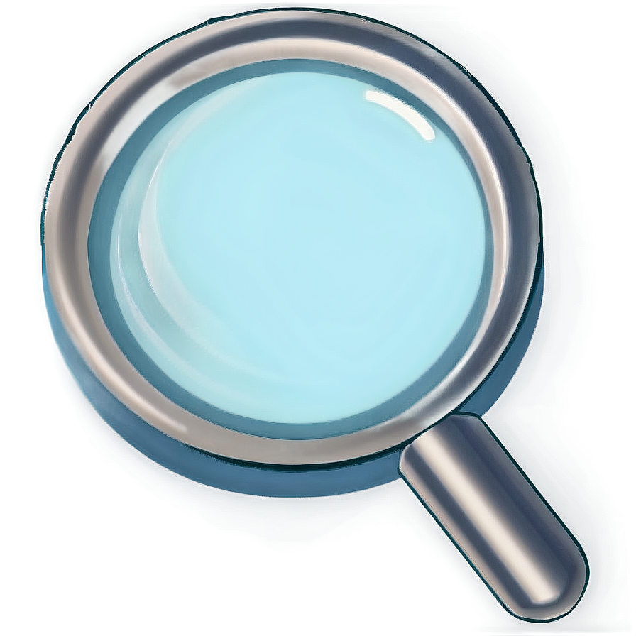 Magnifying Glass Examination Png 05042024