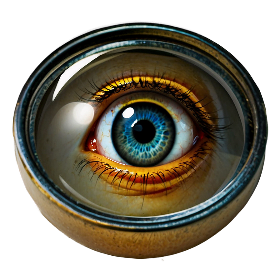 Magnifying Glass With Eye Png Vyj