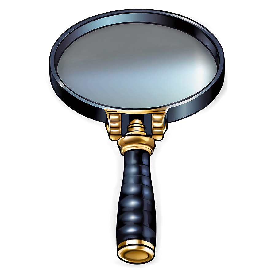 Magnifying Glass With Reflection Png 44