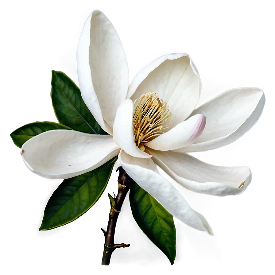 Magnolia Botanical Print Png 29