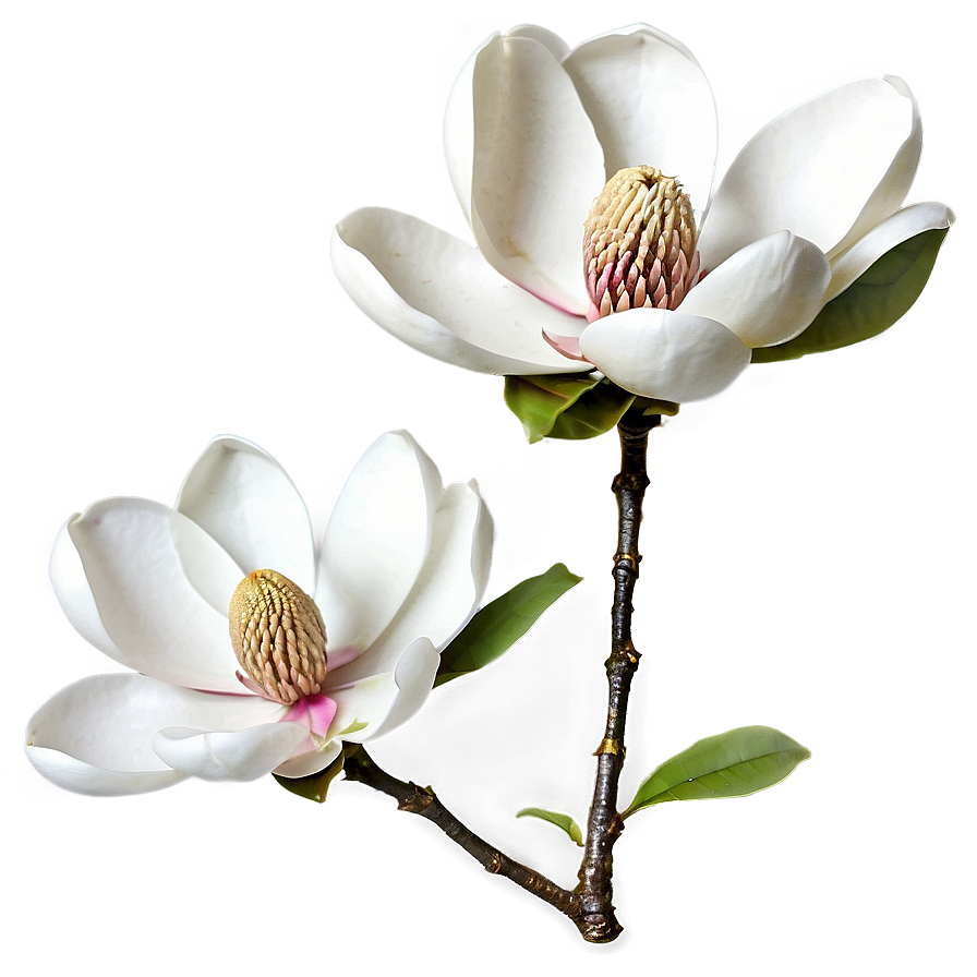 Magnolia Floral Arrangement Png 06252024