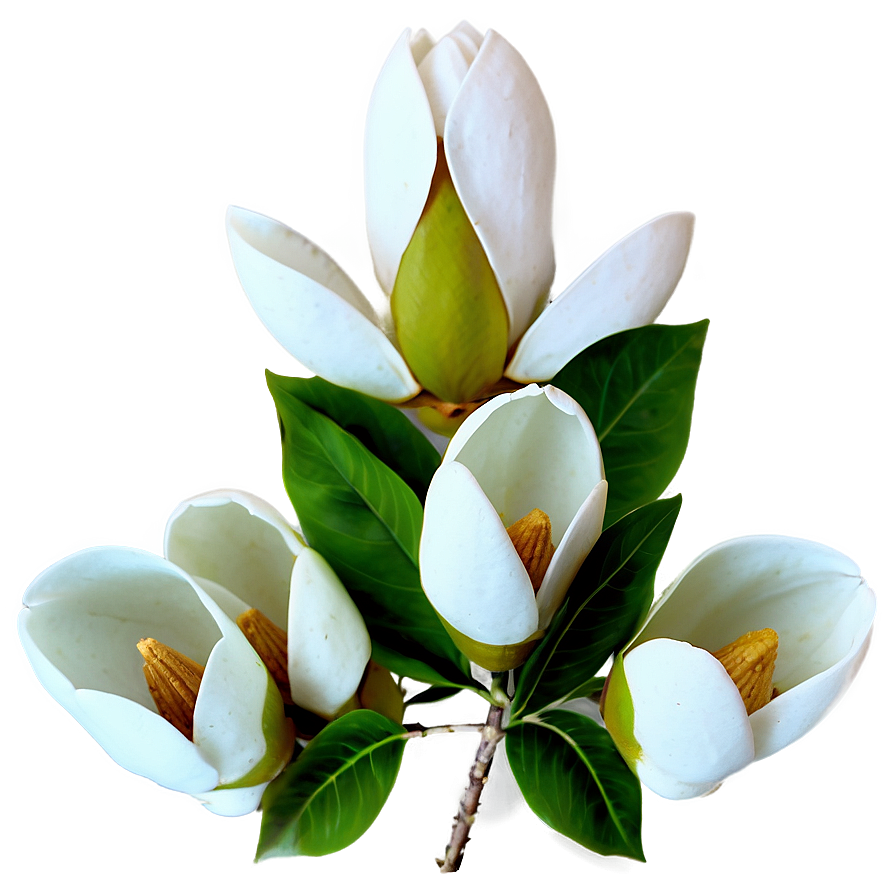 Magnolia Floral Arrangement Png 06252024