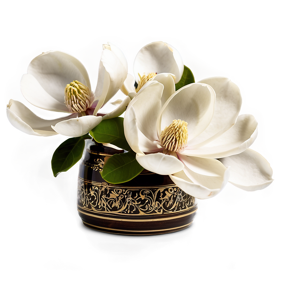 Magnolia Floral Arrangement Png 29