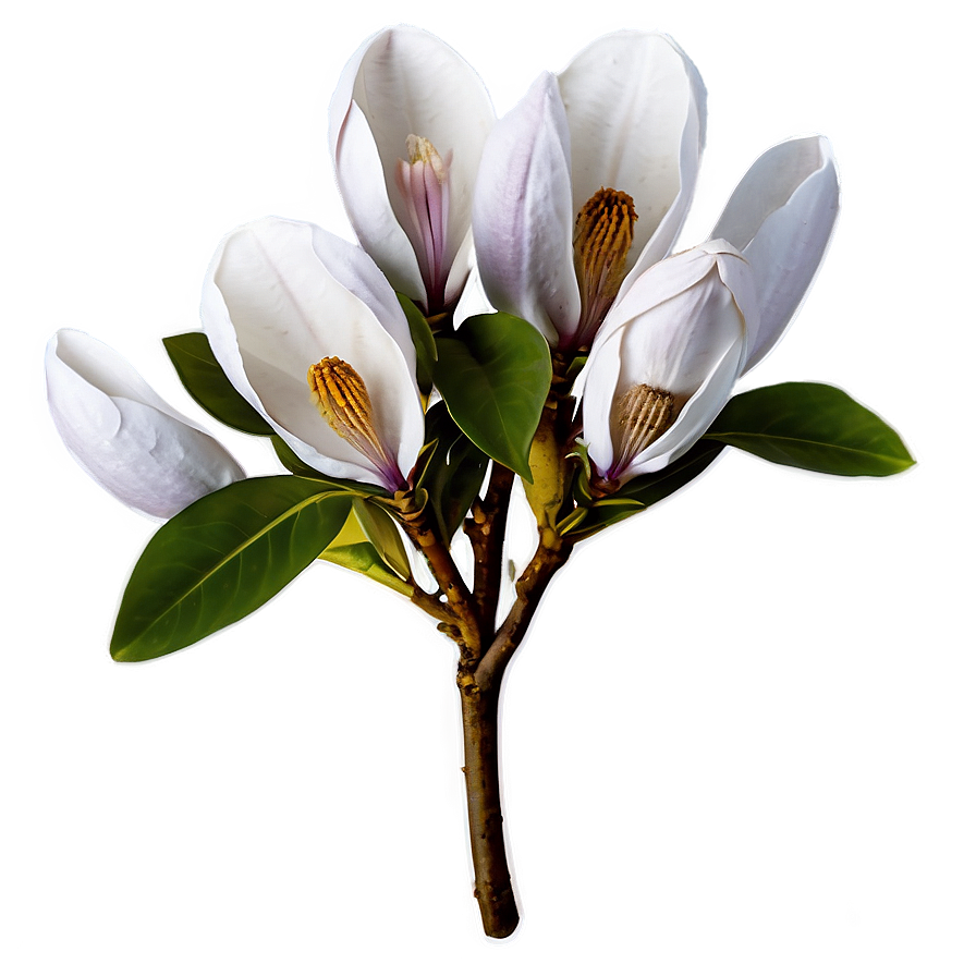 Magnolia Flower Arrangement Png Bmq