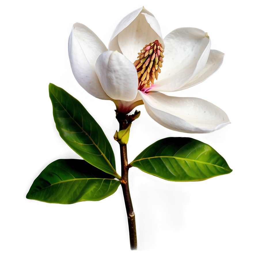 Magnolia Flower Close-up Png 35