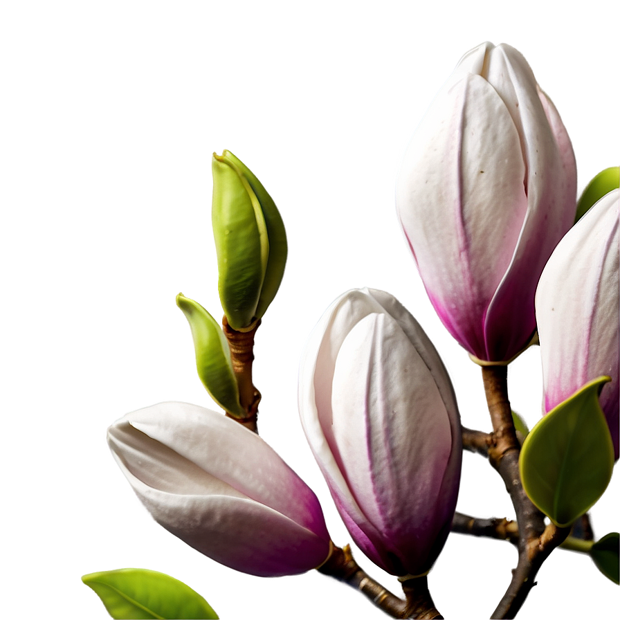 Magnolia Flower Illustration Png 86