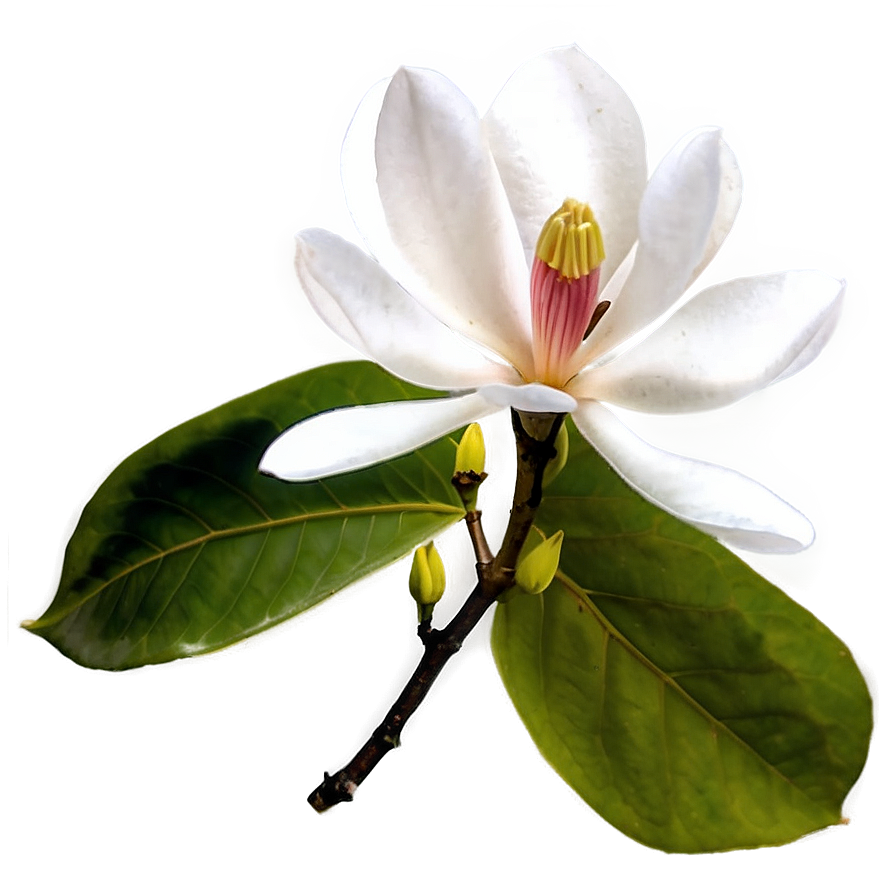 Magnolia Flower In Bloom Png Cts75