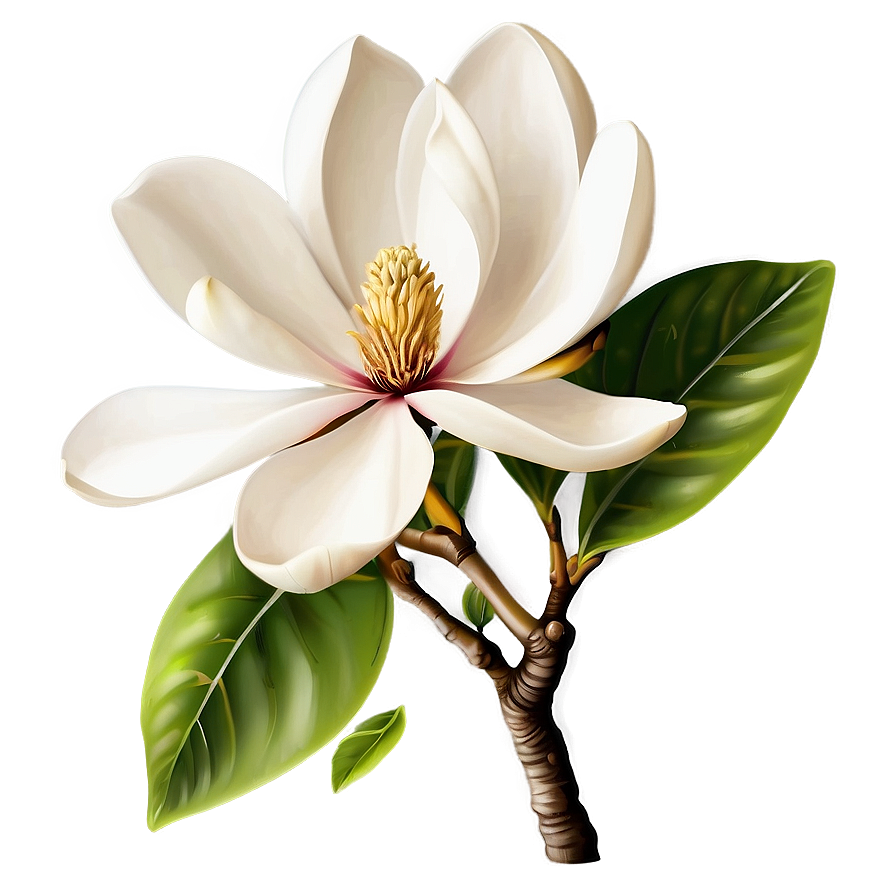 Magnolia Flower Vector Png Qhu66